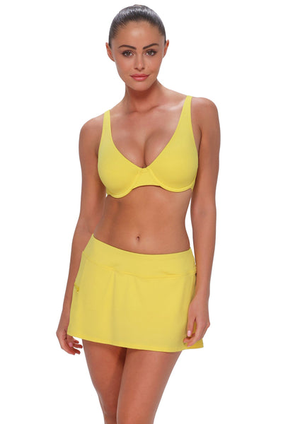 Sunsets Sporty Swim Skirt Bottom