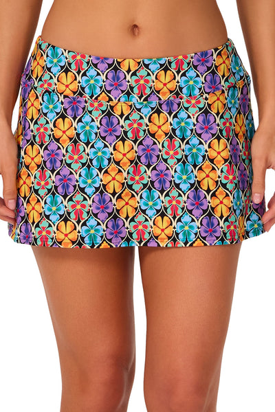 Sunsets Sporty Swim Skirt Bottom