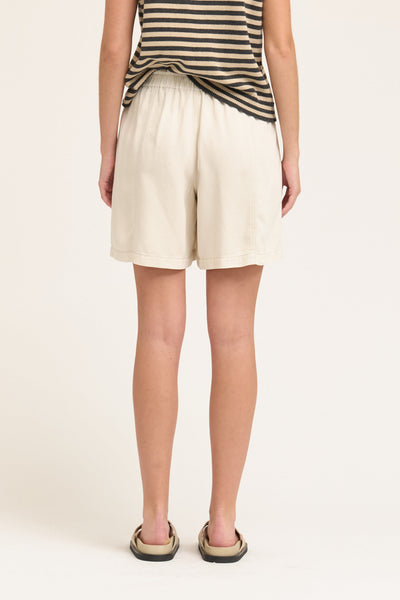 Seamed Tencel Shorts