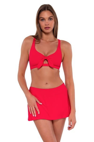 Sunsets Sporty Swim Skirt Bottom