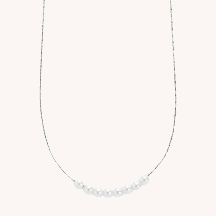 Nina Dainty Pearl Necklace