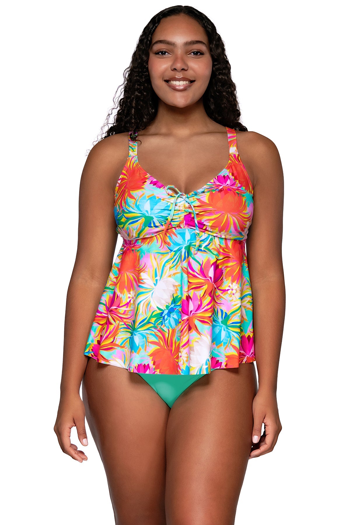 Sea Quest Fashions SUNSETS Taylor Tankini, Tiger Lily 75 - Swimwear &  Clothing Boutique