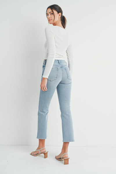 SLIM CROPPED BOOTCUT