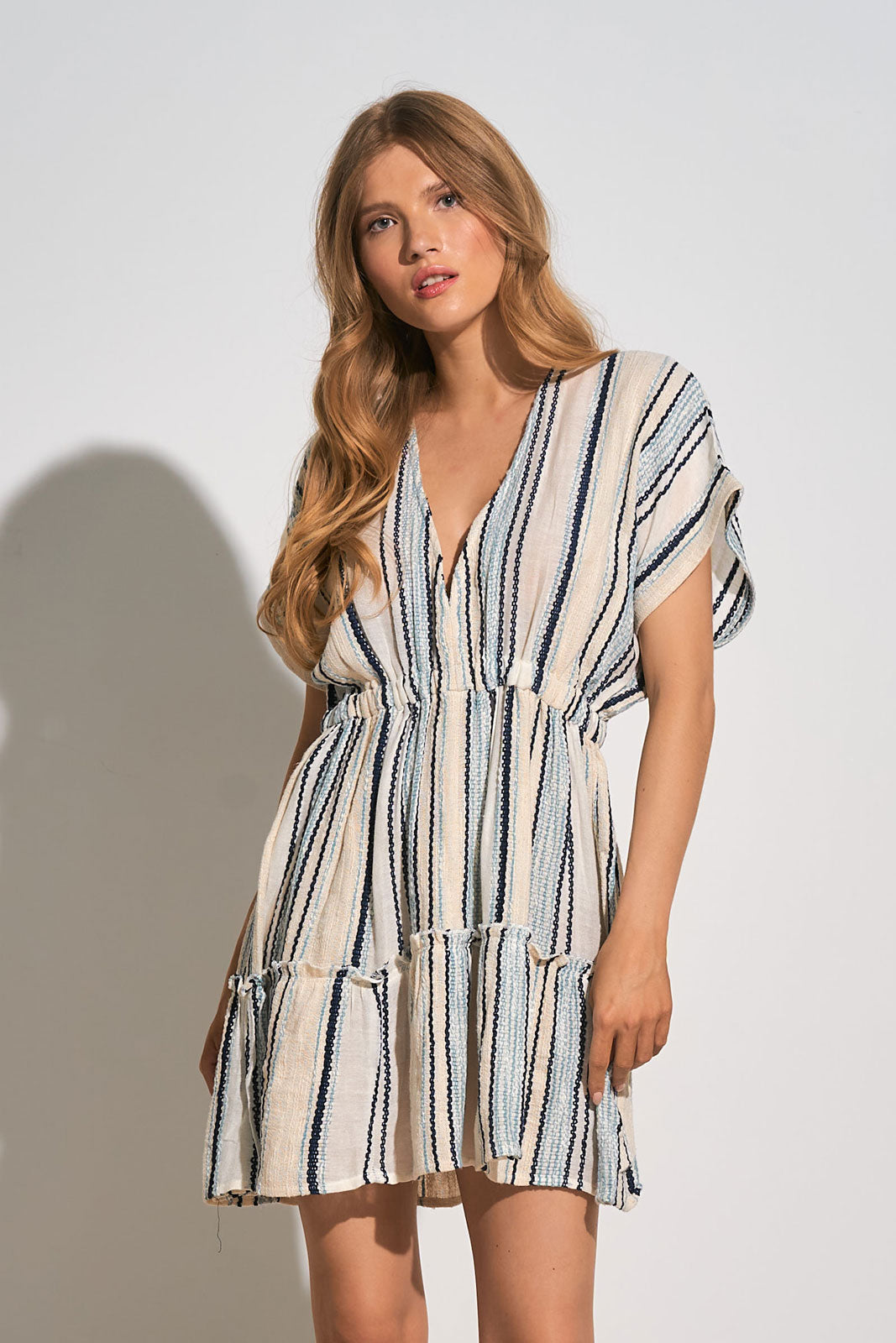 Dress V-neck Sleeveless