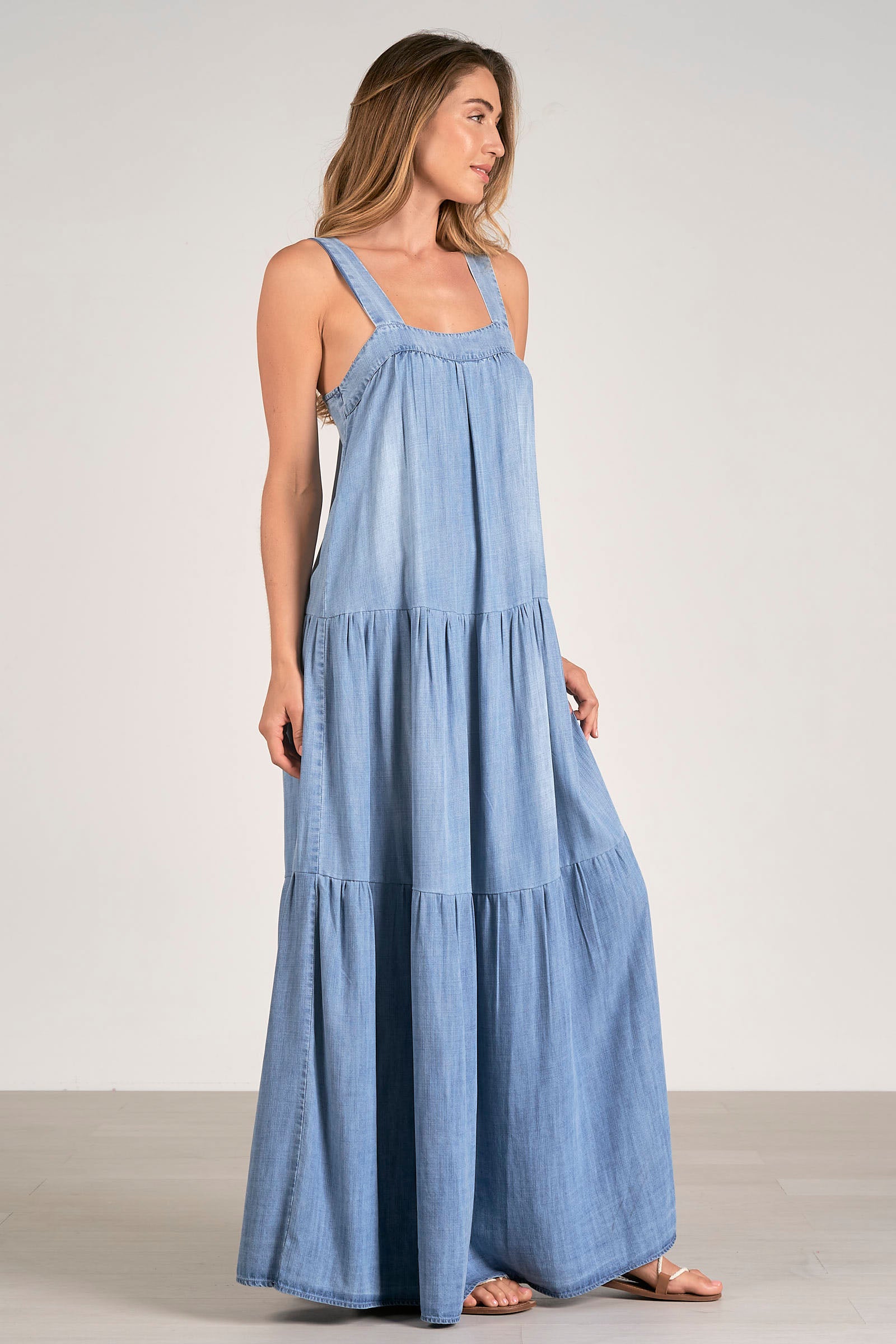 MAXI TANK STRAPS TIERED