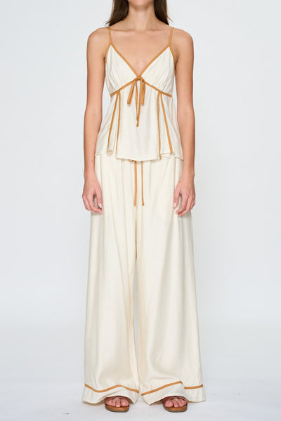 Cream Cami Top