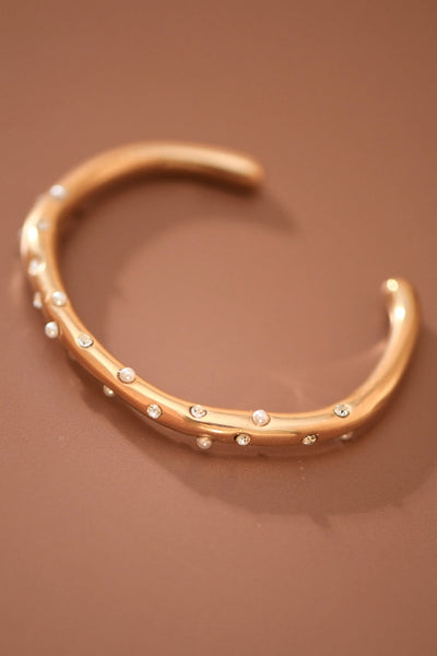 18k Gold Pvd Plated Waterproof Stainless Steel Bracelet