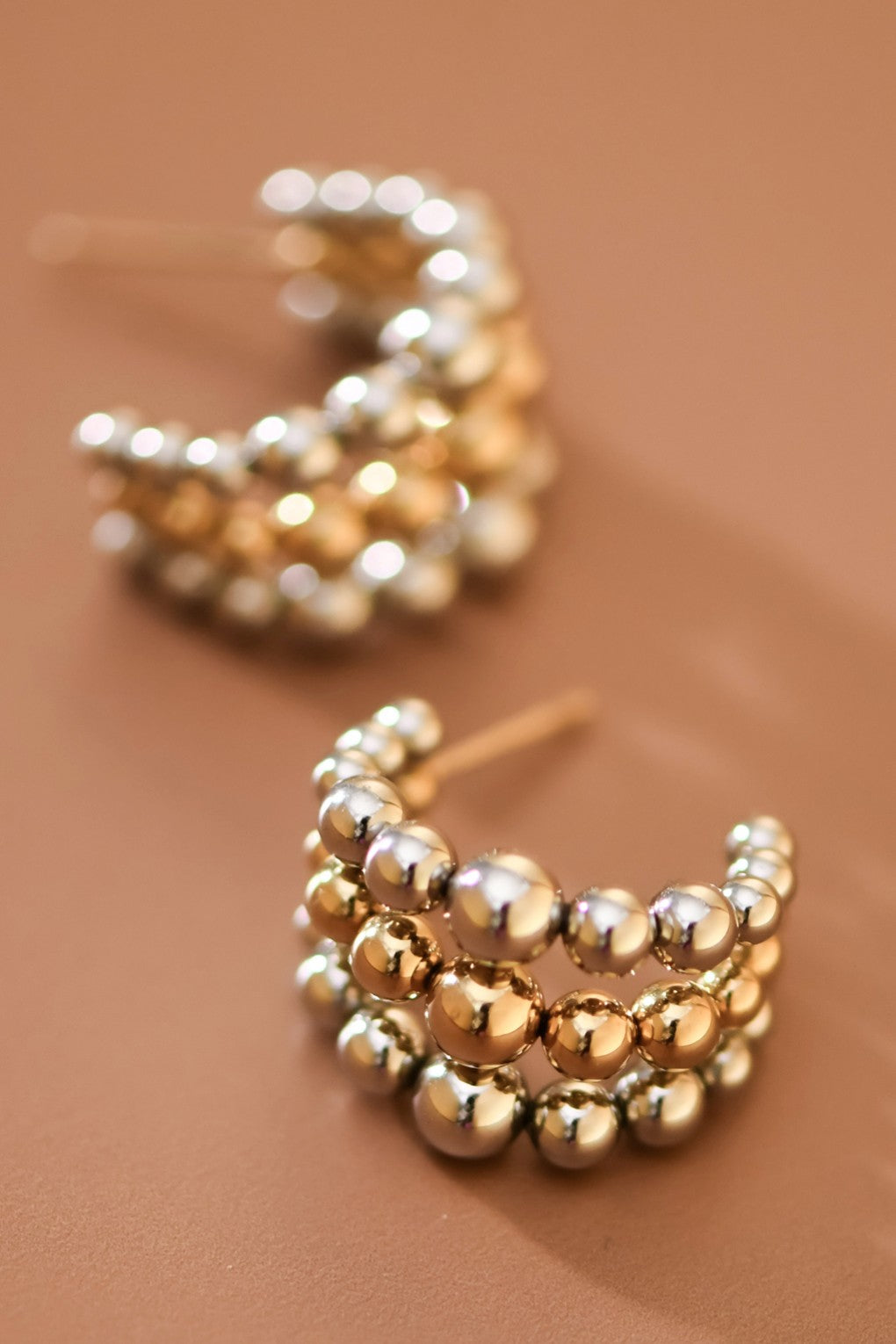 18k Gold Waterproof Stainless Steel Earrings