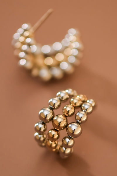 18k Gold Waterproof Stainless Steel Earrings