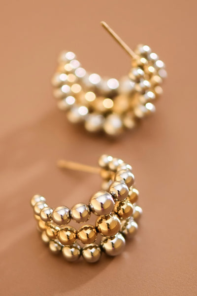 18k Gold Waterproof Stainless Steel Earrings