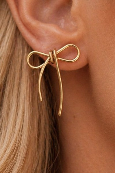 18k Gold Waterproof Stainless Steel Earrings