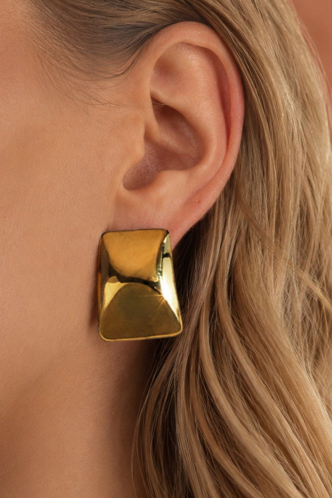18k Gold Waterproof Stainless Steel Earrings