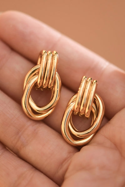 18k Gold Waterproof Stainless Steel Earrings