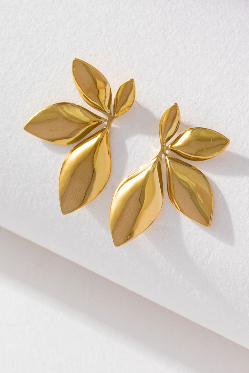 18k Gold Waterproof Stainless Steel Earrings