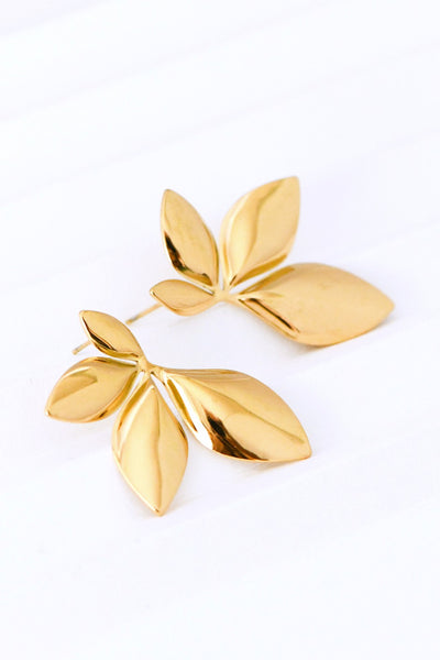 18k Gold Waterproof Stainless Steel Earrings