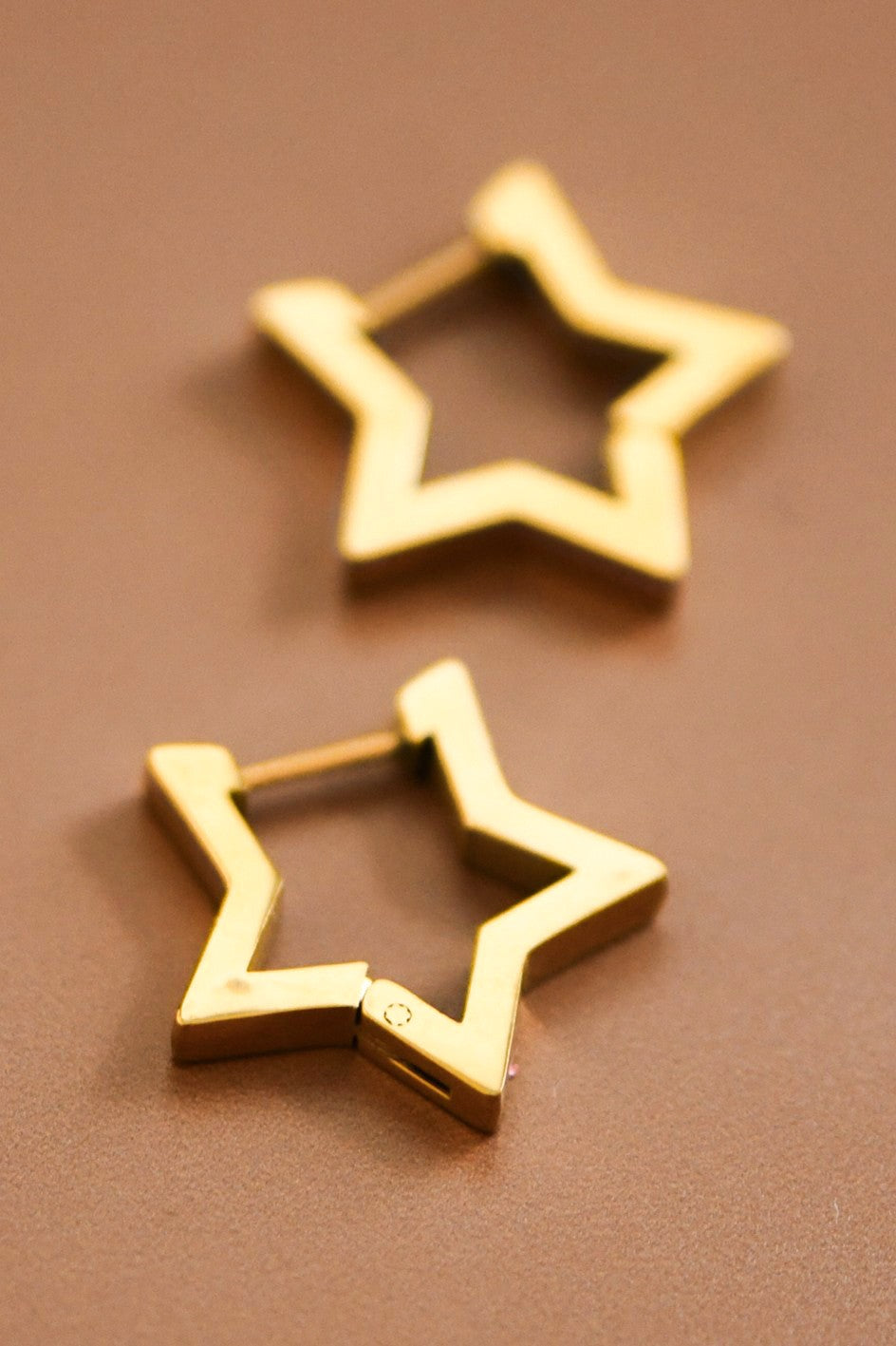 18k Gold Waterproof Stainless Steel Earrings
