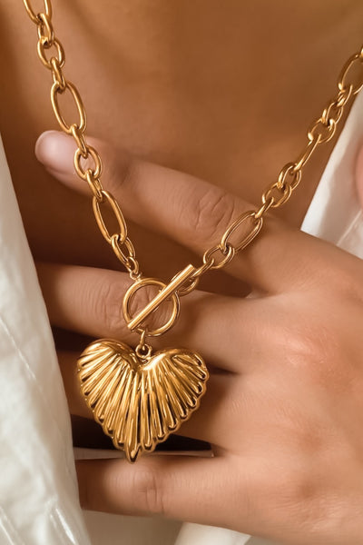 18k Gold Plated Waterproof Stainless Steel Chain Necklace