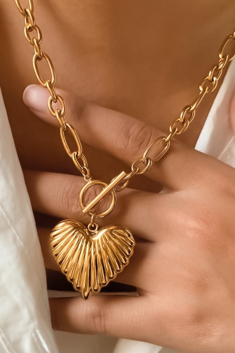 18k Gold Plated Waterproof Stainless Steel Chain Necklace
