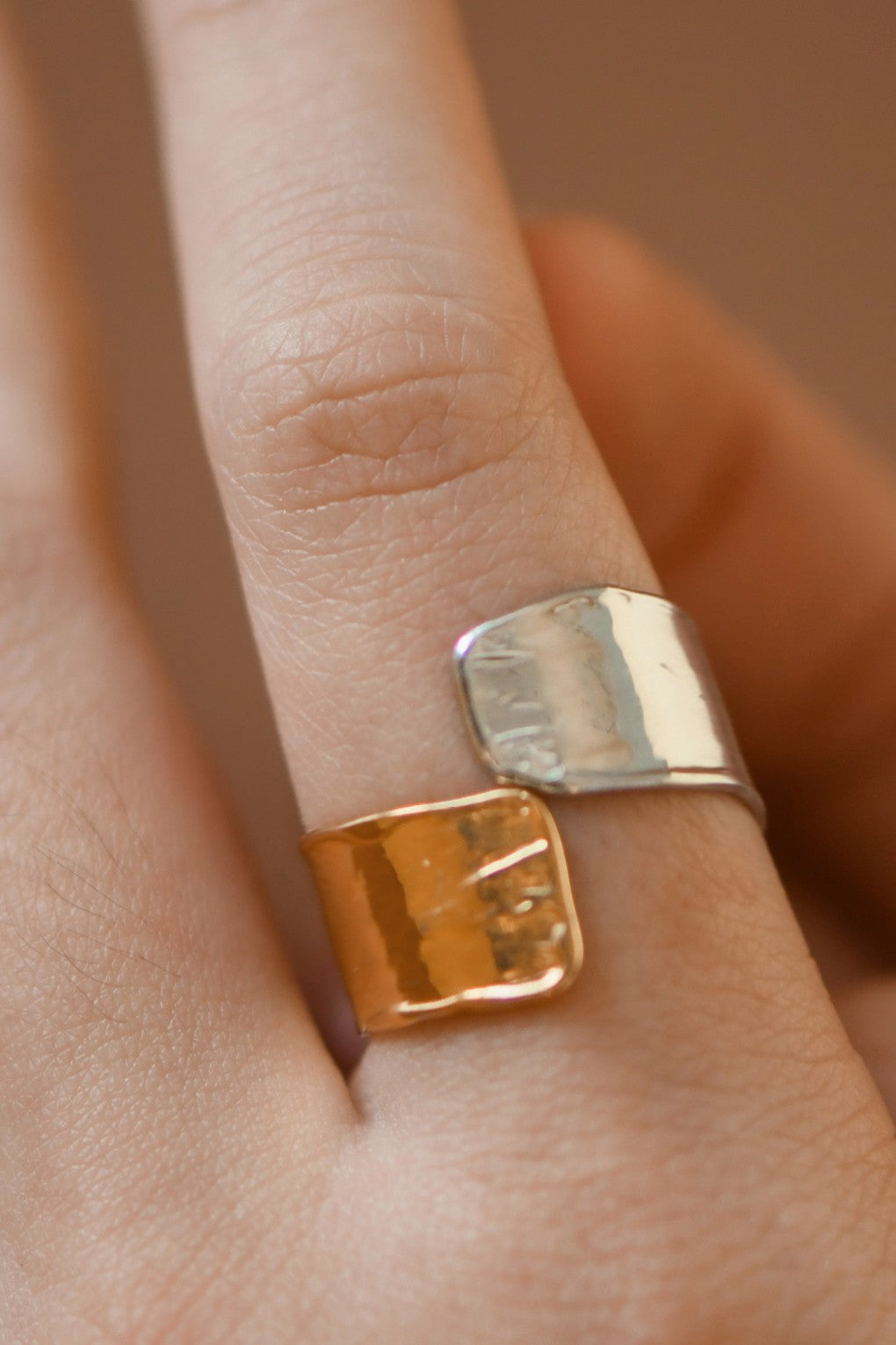 18k Gold Pvd Plated Waterproof Stainless Steel Ring