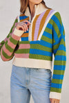 Colorburst Half Zip Sweater