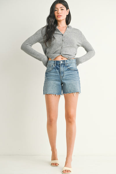 LONGER LENGTH STRETCH SHORT