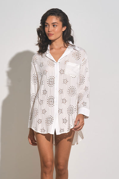 Button Down Coverup