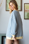 Oversize Striped Top