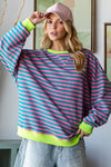 Oversize Striped Top