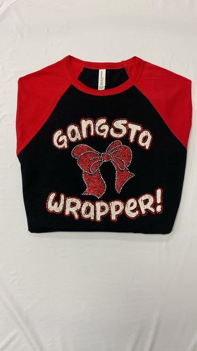 Gangsta Wrapper Christmas Tee