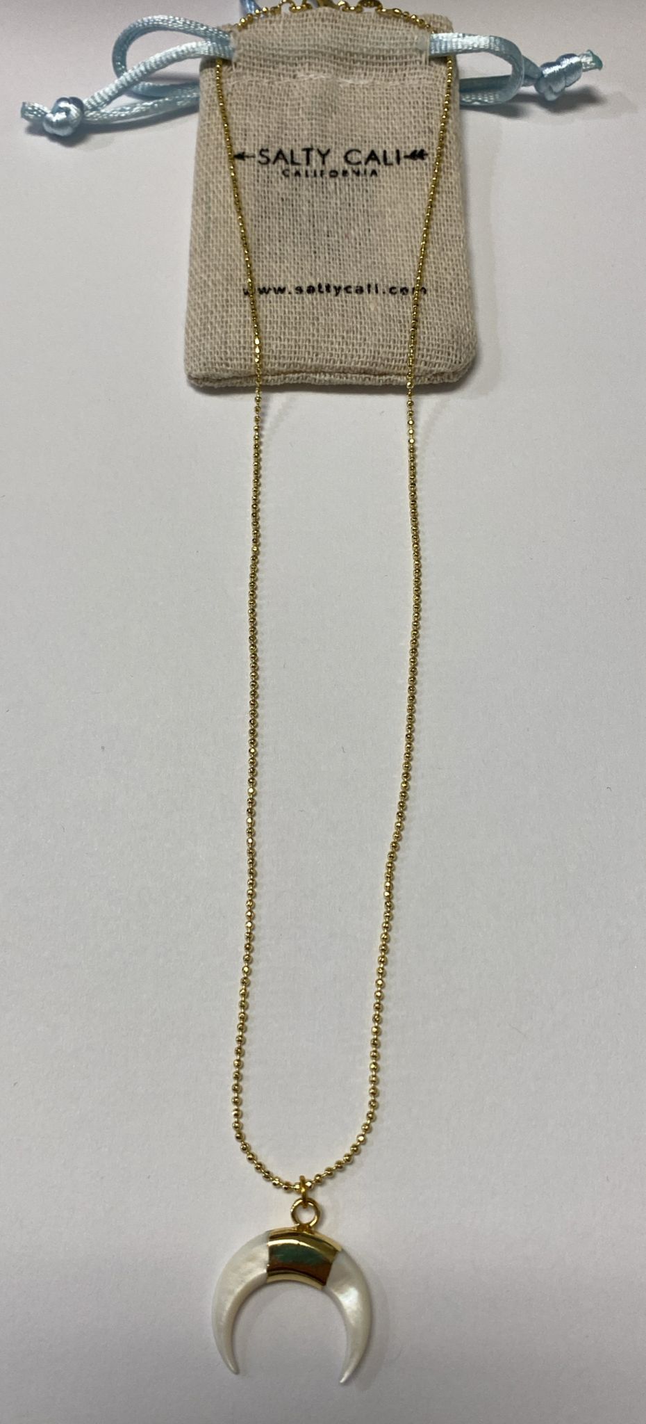 Crescent Horn ~ Salty Pendants