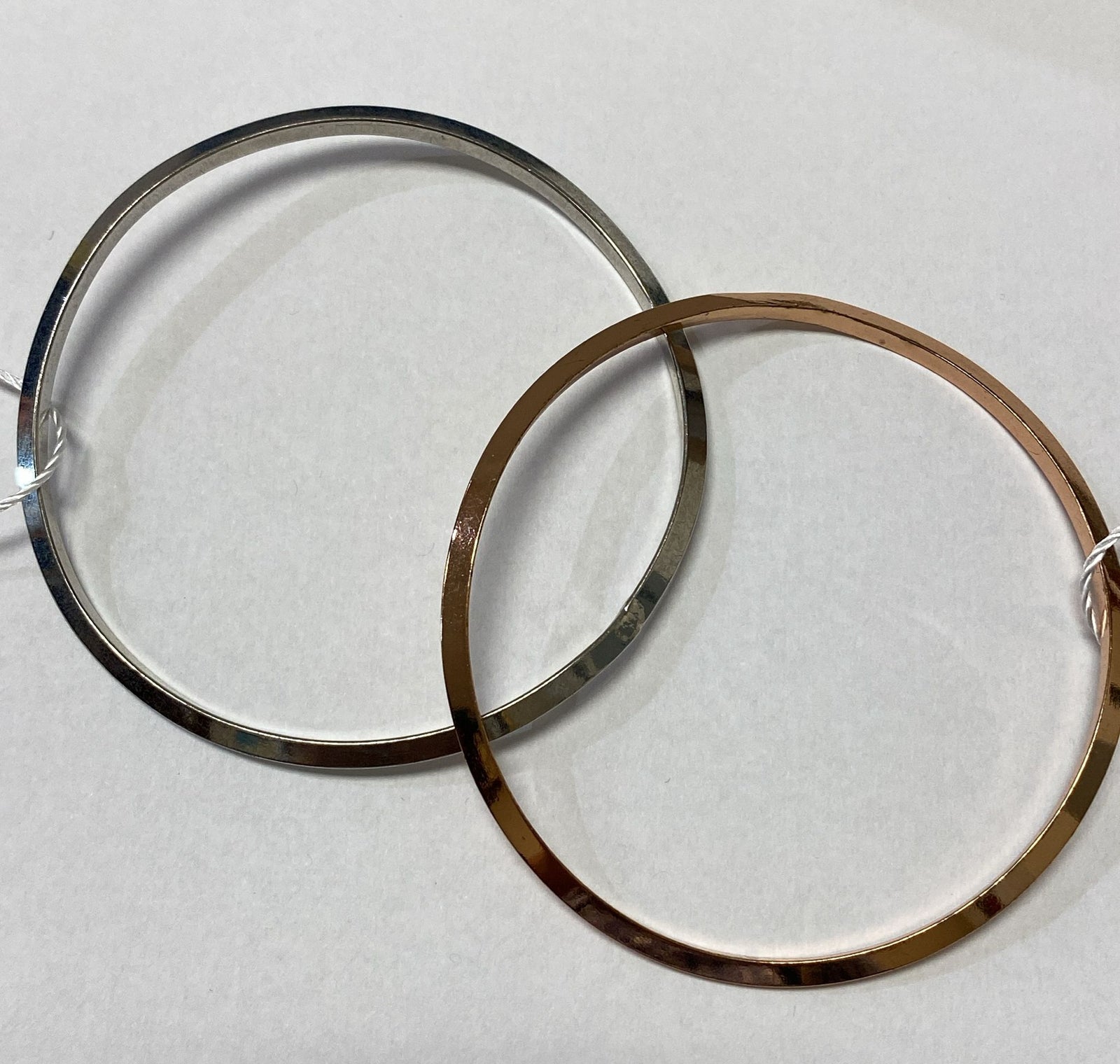 Bangle Bracelets (Silver and Rosegold)