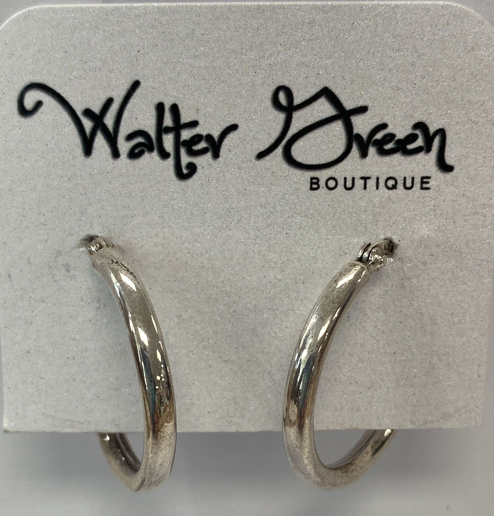 Sterling Silver Hoop Earrings