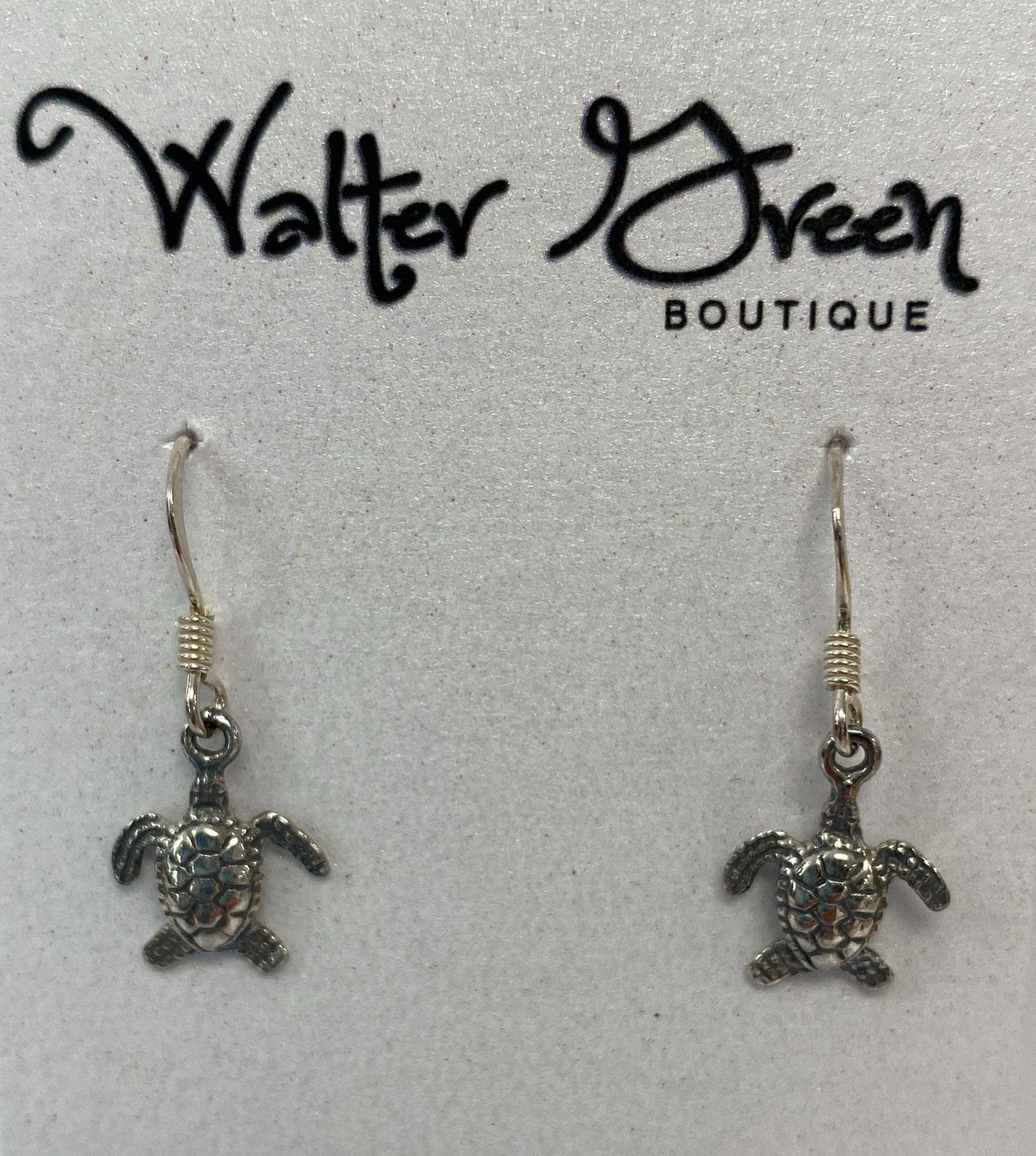 SEATURTLE EAR STERLING/FH DANGLE