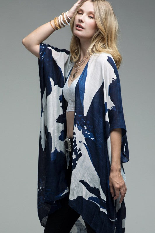 Sweeping Floral Kimono