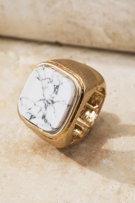 Natural Stone Ring