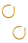 Jelly Semi Hoop Earrings
