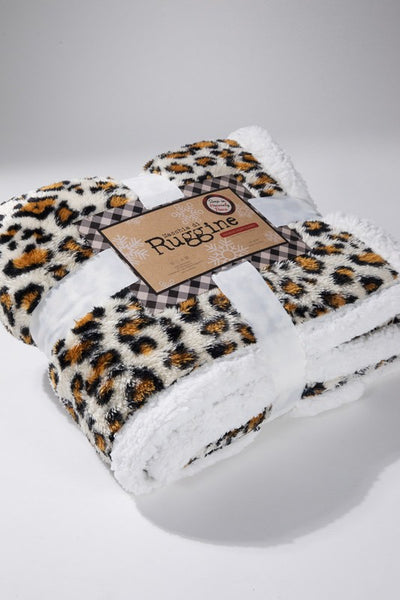 Leopard Sherpa Blanket