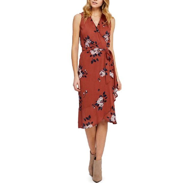 Esmeralda Floral Wrap Dress by Gentle Fawn