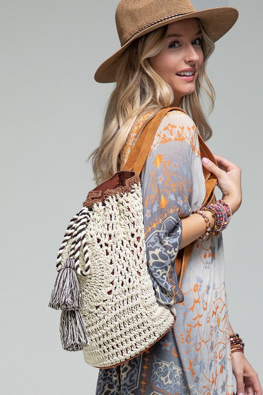 Handmade Crochet Backpack