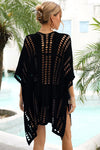 Openwork Side Slit Beach Cover-Up