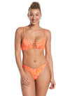 Maaji Swirl Tulip Praia Sporty Bralette Bikini Top