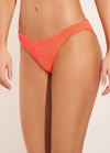 Maaji Orange Poppy Flirt Thin Side Bikini Bottom
