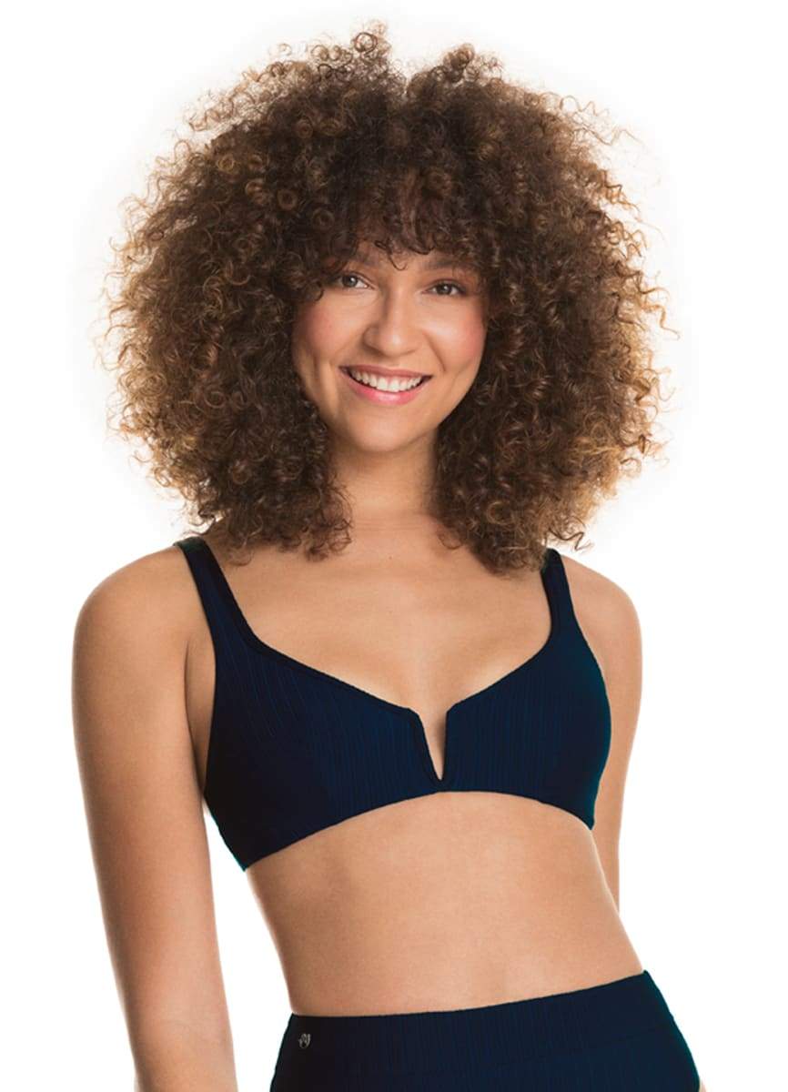 Maaji Blue Sail Victory Reversible Bralette Bikini Top