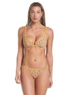 Maaji Sunflower Victory V Wire Bralette Bikini Top