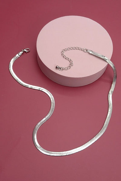 CLASSIC 16INCH SNAKE CHAIN NECKLACE
