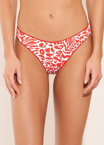 Maaji Red Camellia Sublimity Classic Bikini Bottom