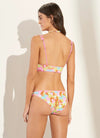 Powder Pink Donna Sporty Bralette Bikini Top