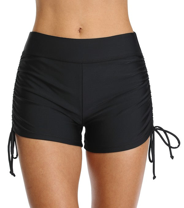 Women Swim Boyshorts Bikini Bottoms Swimwear