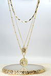 LAYERED COIN NECKLACE