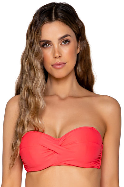 Iconic Twist Bandeau Top by Sunsets